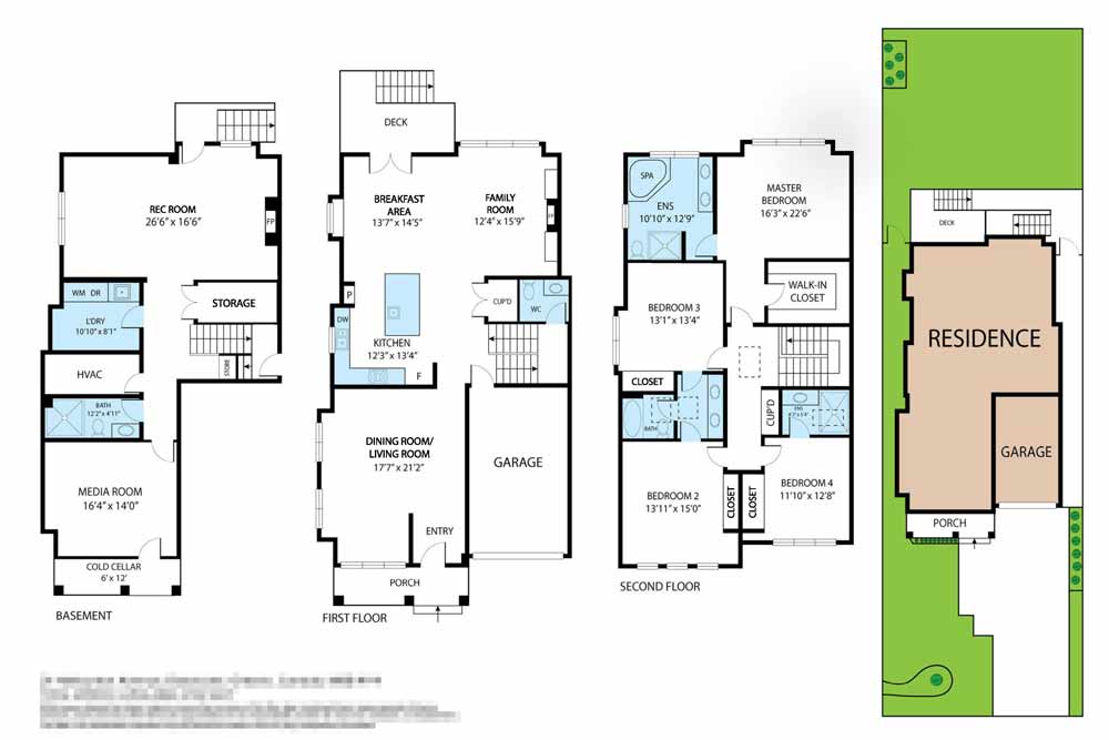 Floor Plans and Measurements