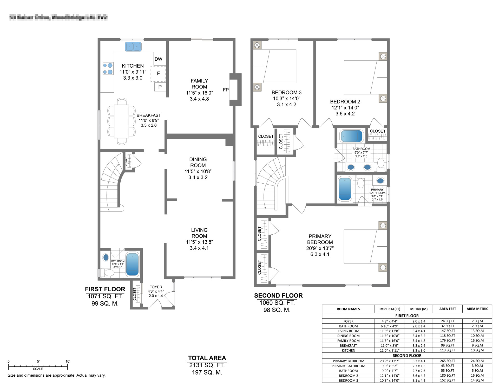 Floor Plans and Measurements